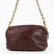 Jimmy Choo Burgundy Shoulder Bag