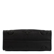 Shop safe online at Labellov in Antwerp and Knokke this 100% authentic second hand Louis Vuitton Black Monogram Empreinte On The Go GM Shoulder Bag