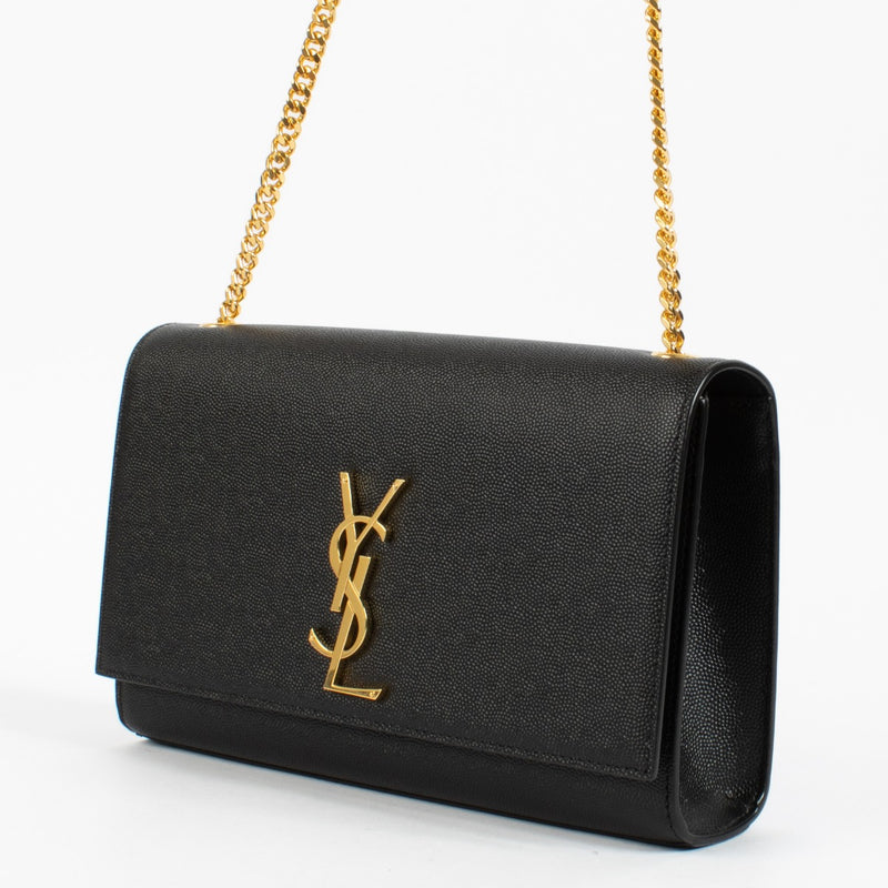 Saint Laurent Black Kate Medium Bag
