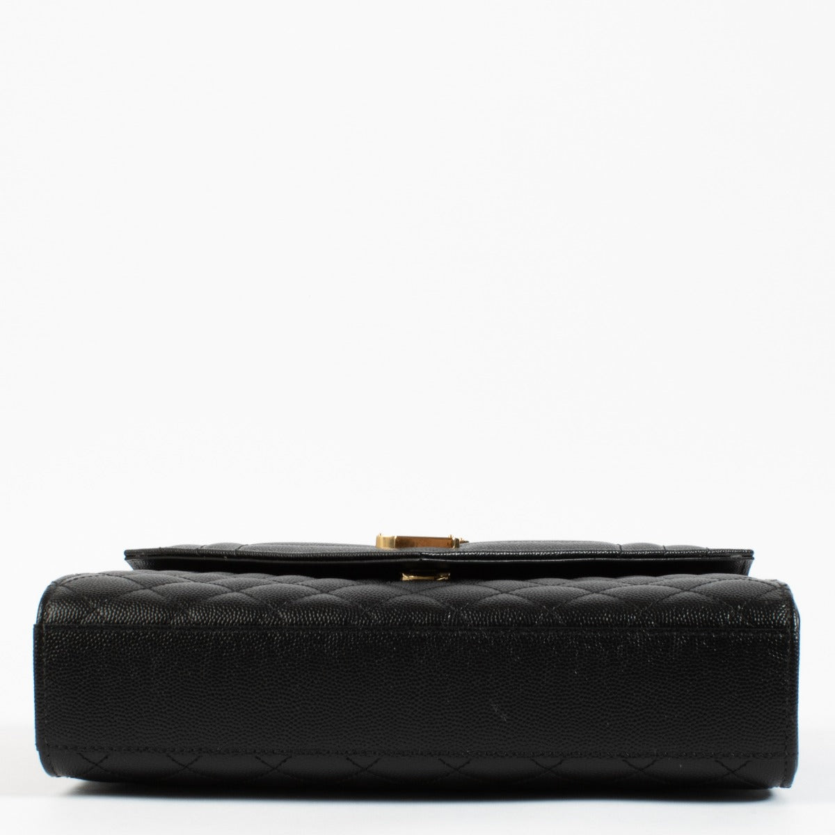 Saint Laurent Zwarte Medium Envelope Tas