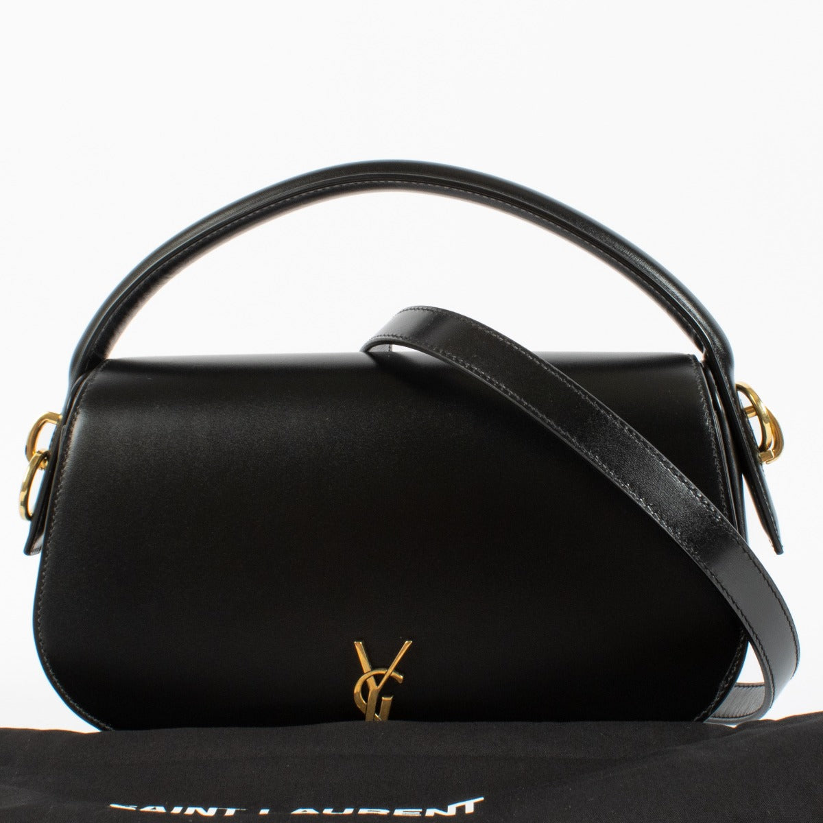 shop 100% authentic second hand Saint Laurent Black Voltaire Bag on Labellov.com