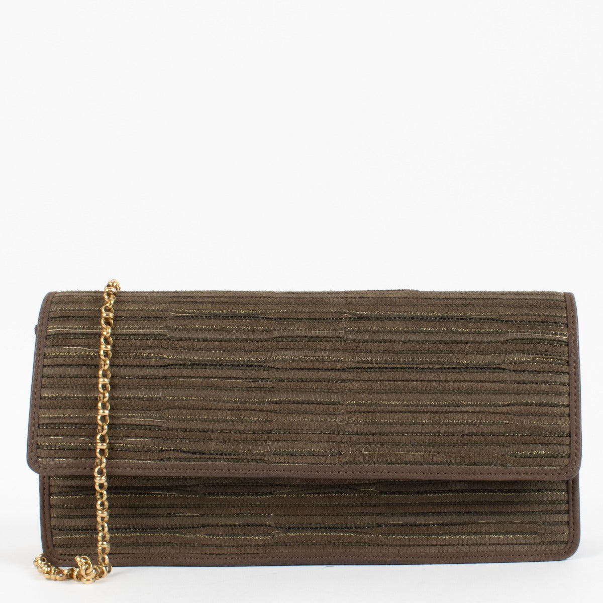 Hannelore for Delvaux Brown Hannelore Clutch