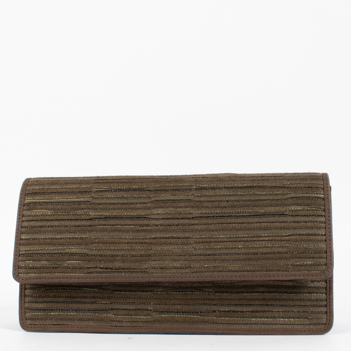 Hannelore for Delvaux Brown Hannelore Clutch