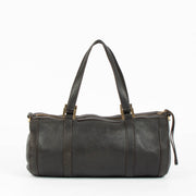 Authentic pre-loved Delvaux Brown Leather Lily Top Handle Bag on Labellov.com