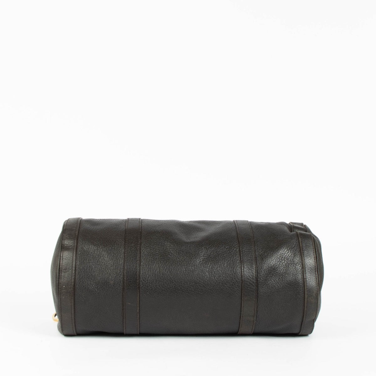Authentic pre-loved Delvaux Brown Leather Lily Top Handle Bag on Labellov.com