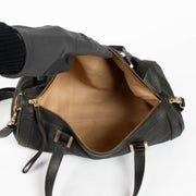 Authentic pre-loved Delvaux Brown Leather Lily Top Handle Bag on Labellov.com