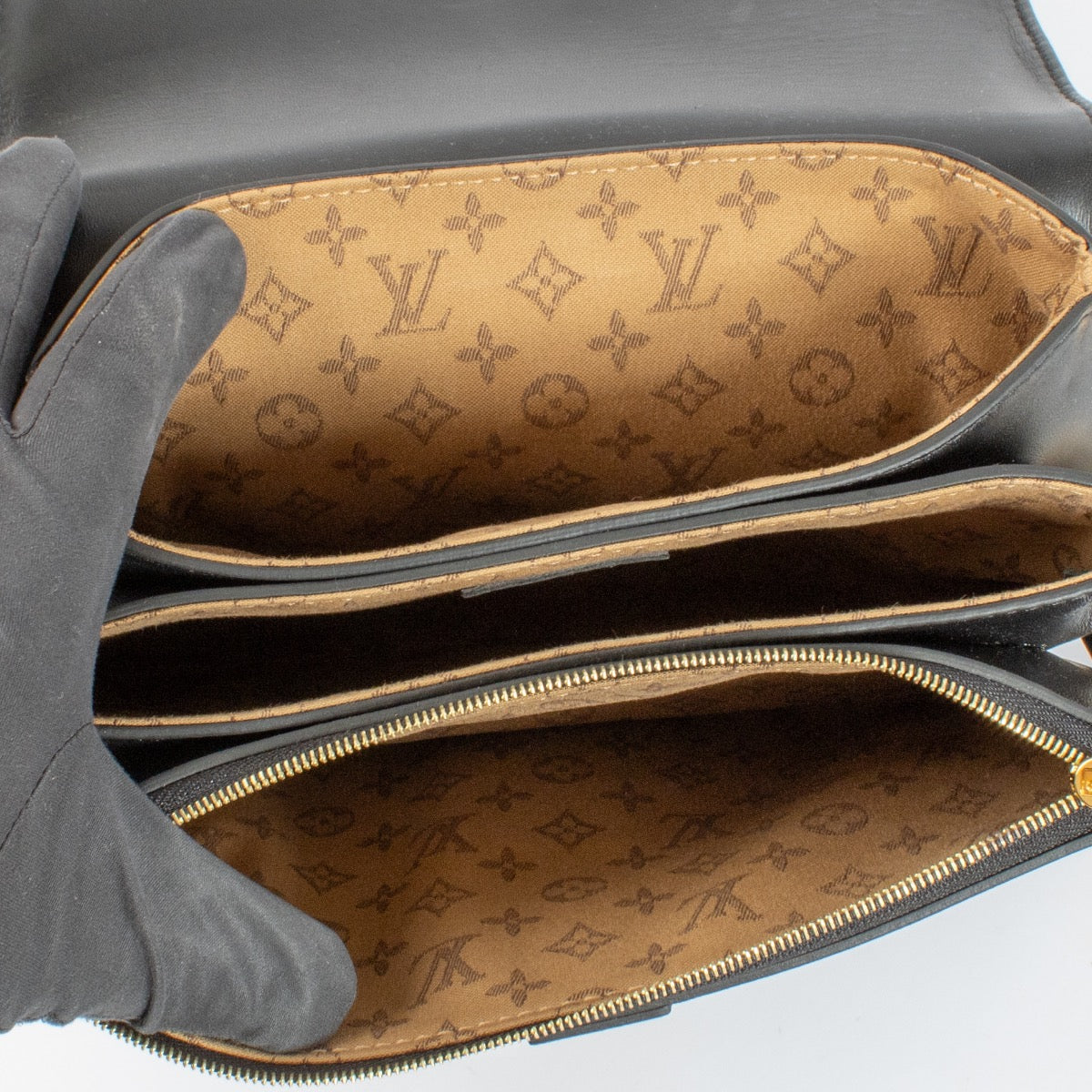 Louis Vuitton Black Rendez Vous Bag