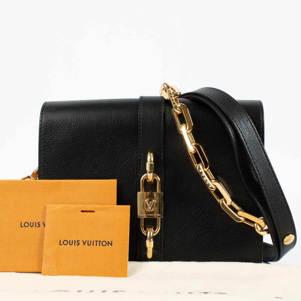 Louis Vuitton Black Rendez Vous Bag