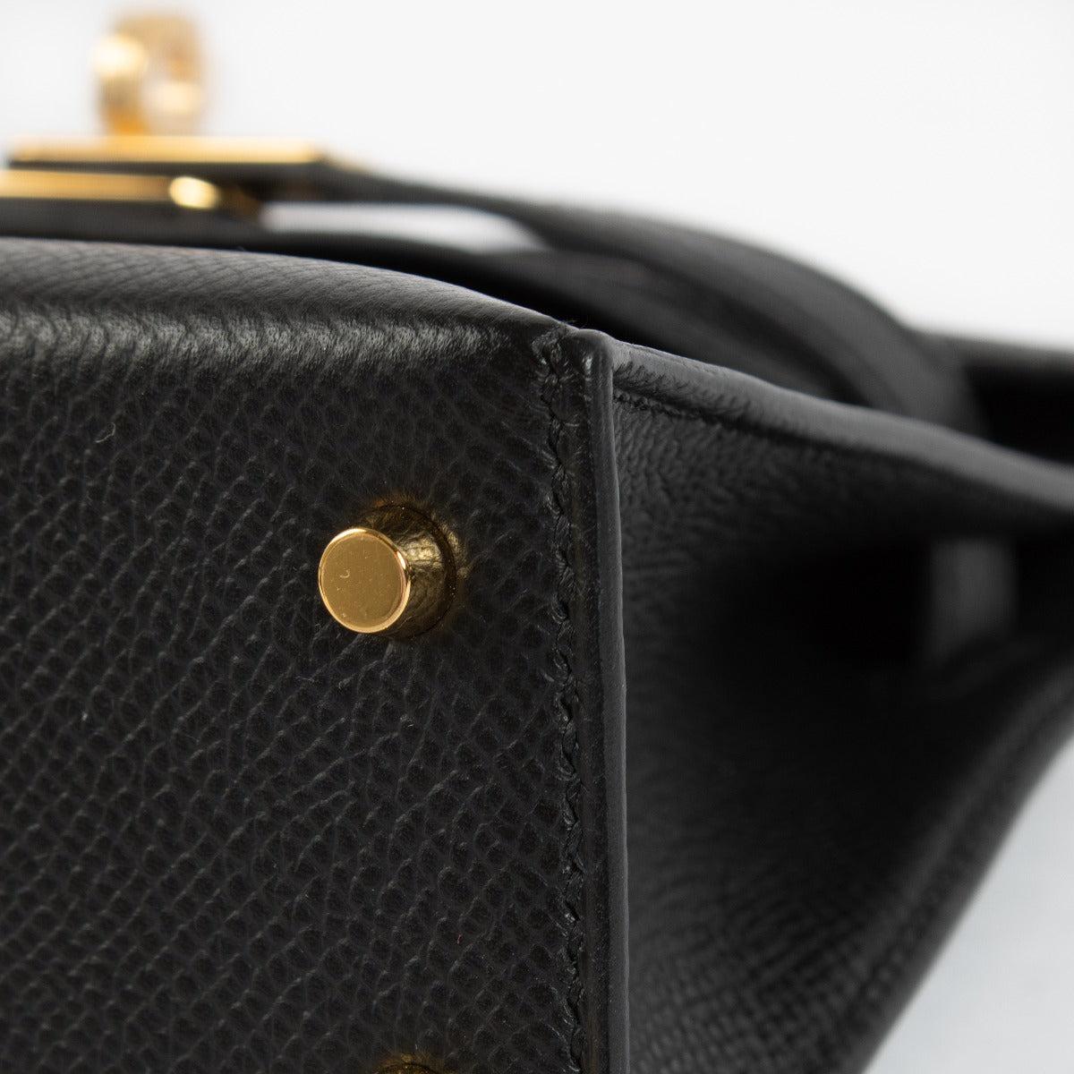 Hermès Kelly Mini II Black Epsom GHW