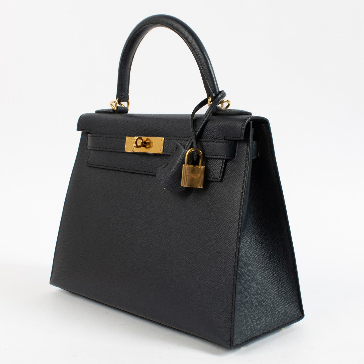 2022 Hermès Kelly 28 Bleu Indigo Epsom GHW