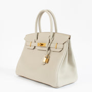 2025 Hermès Birkin 30 Beton Togo GHW