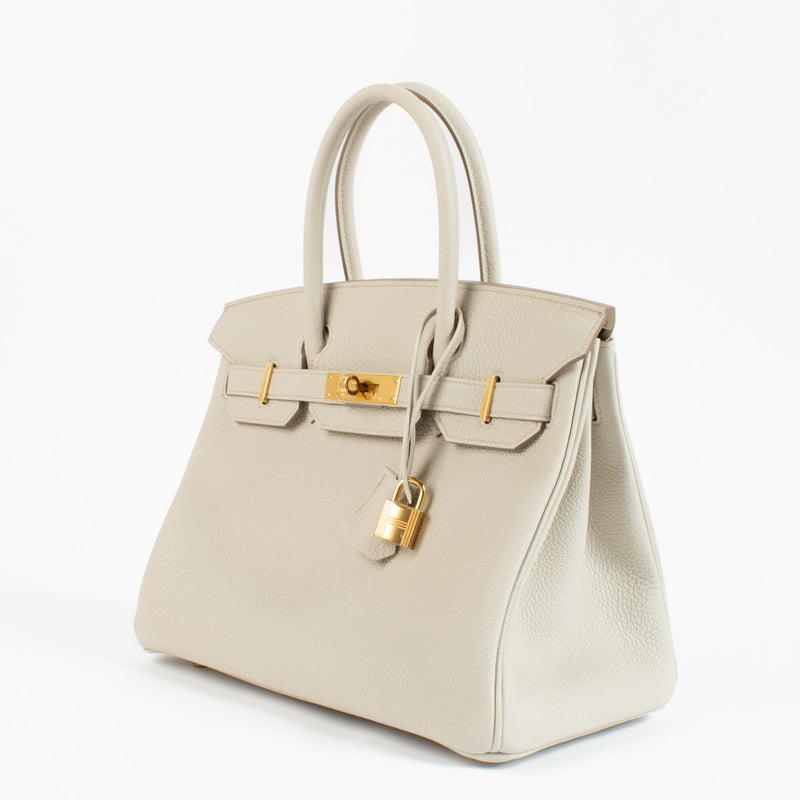 2025 Hermès Birkin 30 Beton Togo GHW