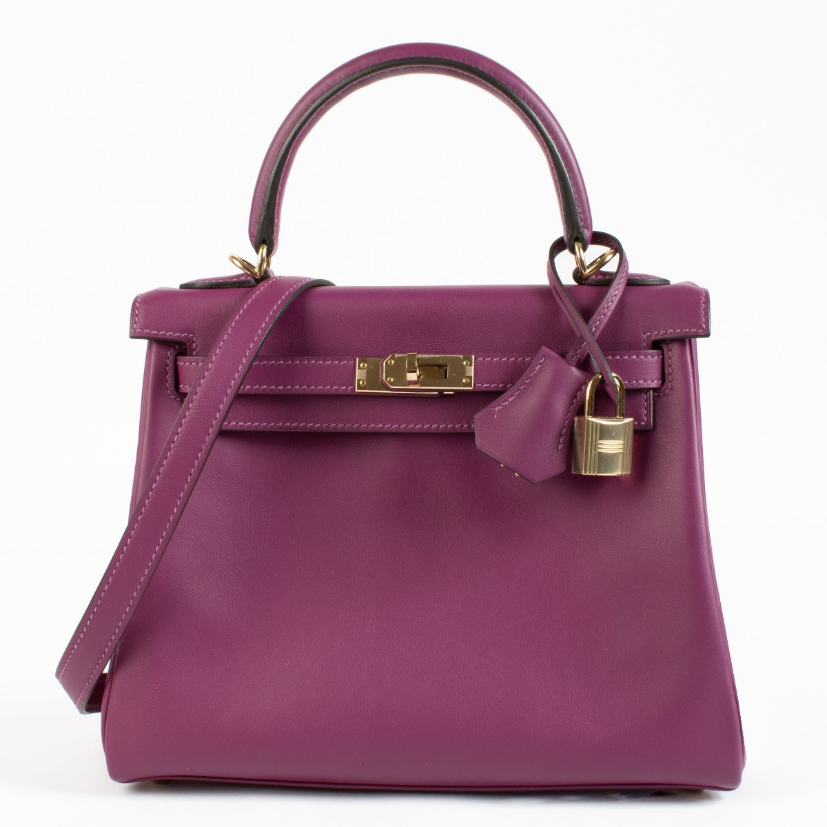 Hermès Kelly 25 Anemone Swift PBHW – Labellov