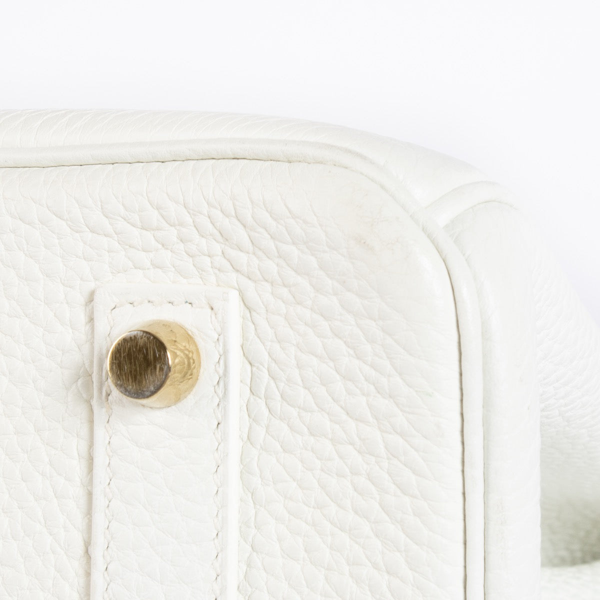 Hermès Birkin 35 White Clemence GHW