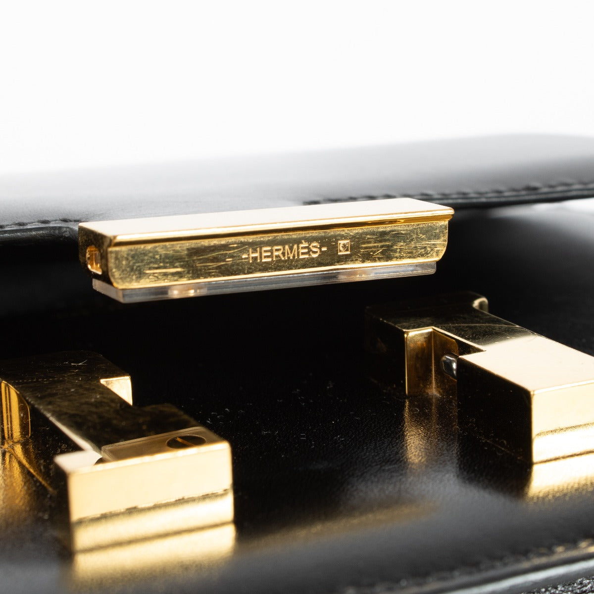 Hermès Constance Mini Zwart Box GHW