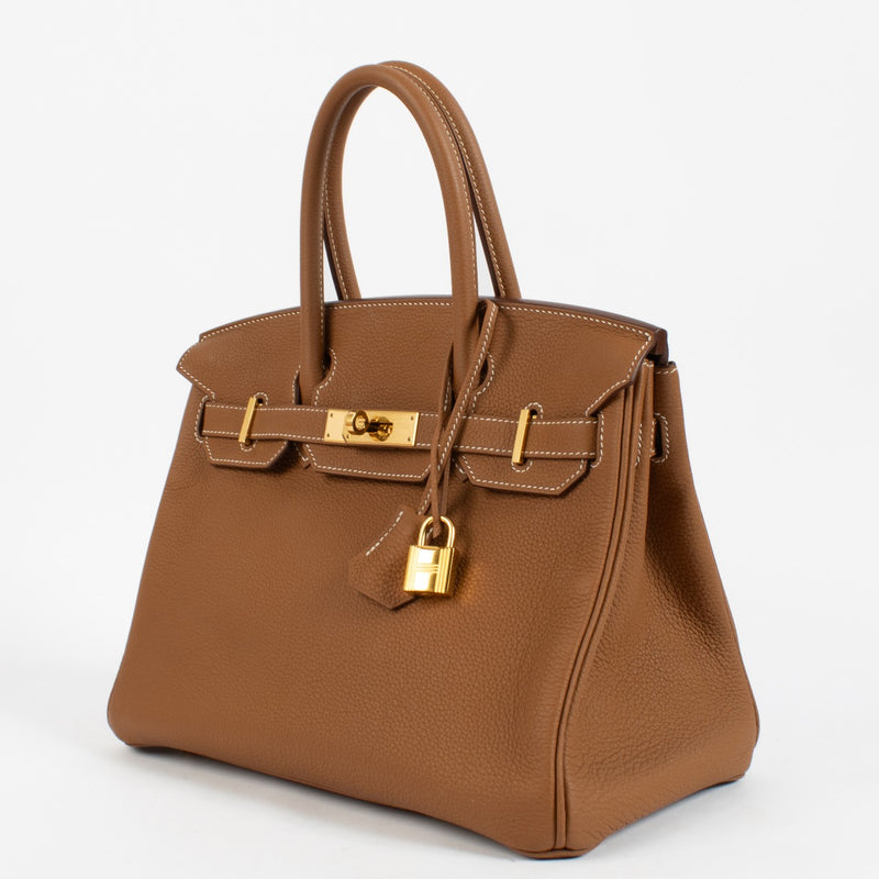 Hermès Birkin 30 Gold Togo GHW