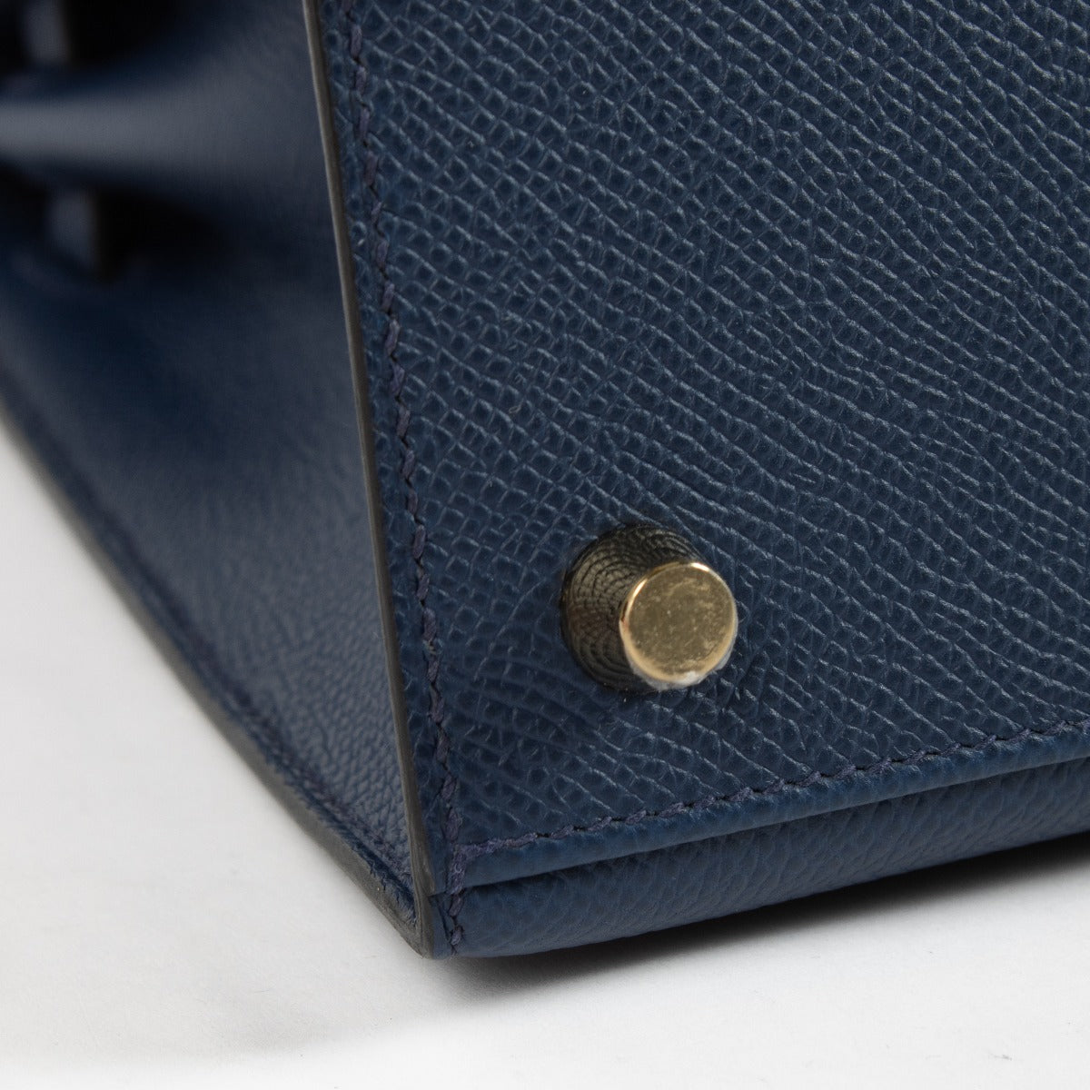 Hermès Kelly 25 Bleu Navy Epsom GHW