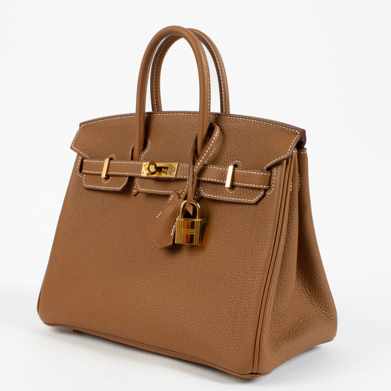 Hermès Birkin 25 Gold Togo GHW