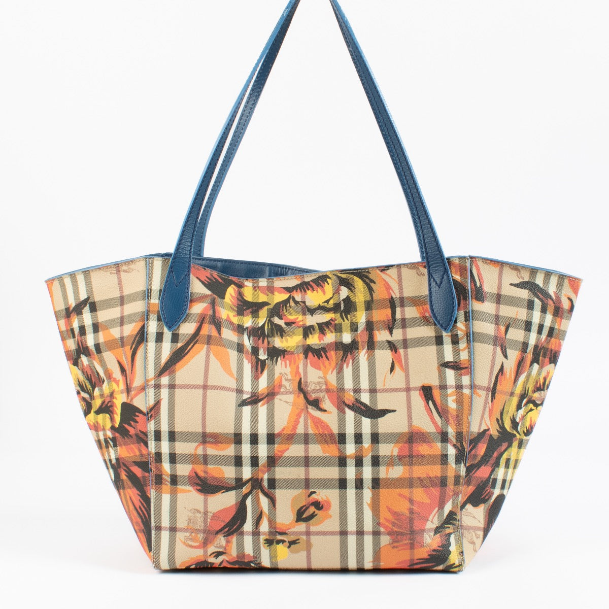 shop authentic Burberry Check Tote Bag on www.labellov.com
