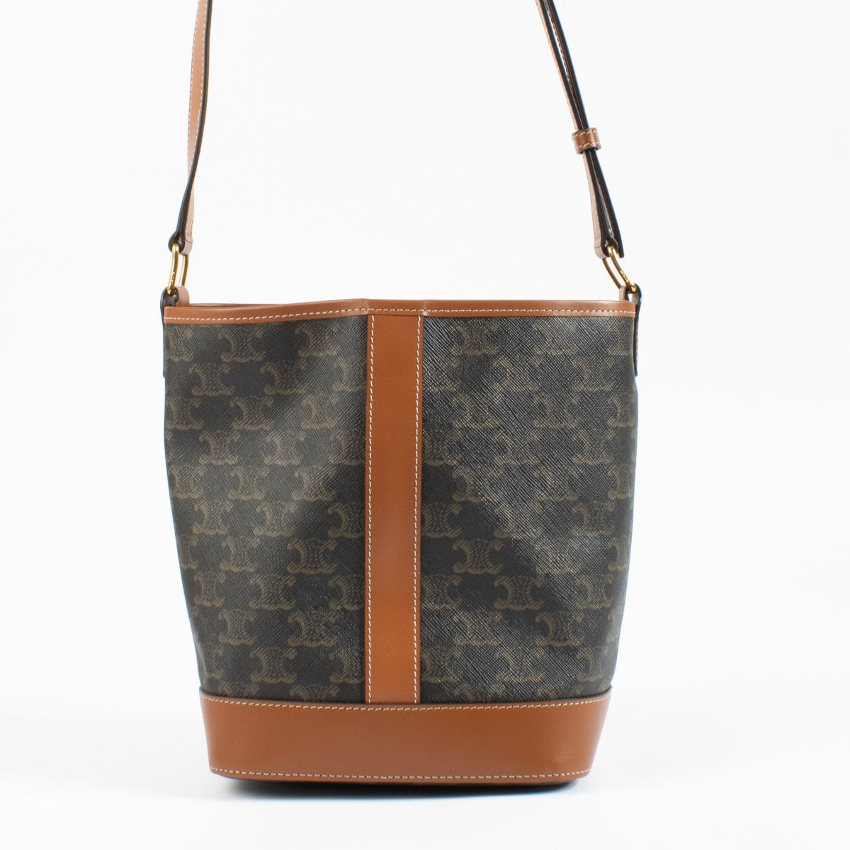shop 100% authentic second hand Celine Monogram Triomphe Seau Bag on Labellov.com