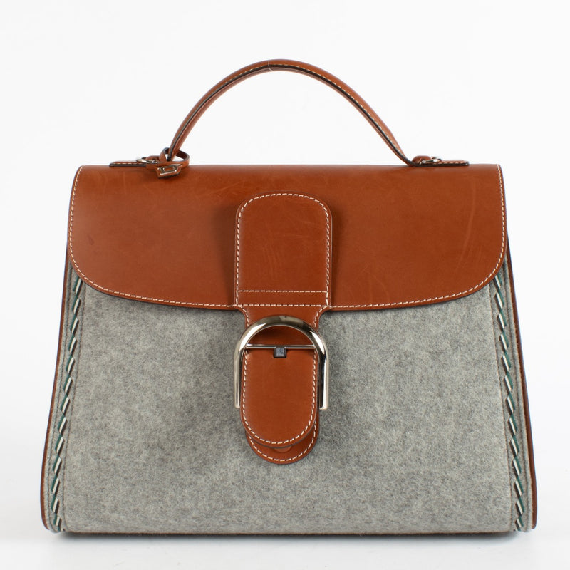 Delvaux Grey Felt/Siera Calf Brillant GM