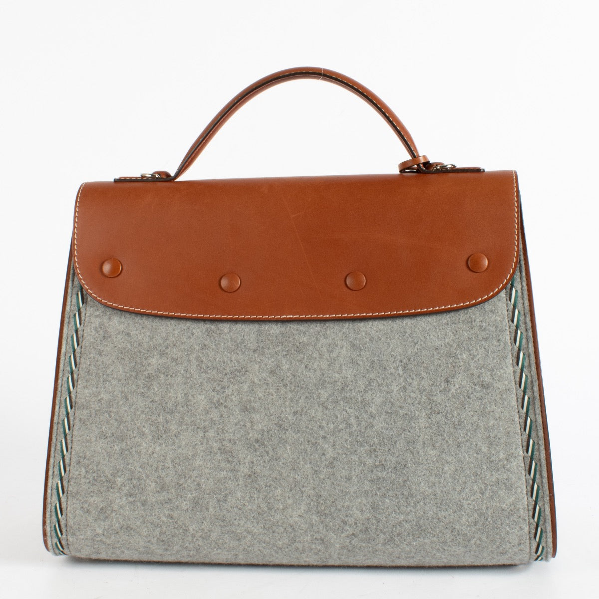 Delvaux Grey Felt/Siera Calf Brillant GM