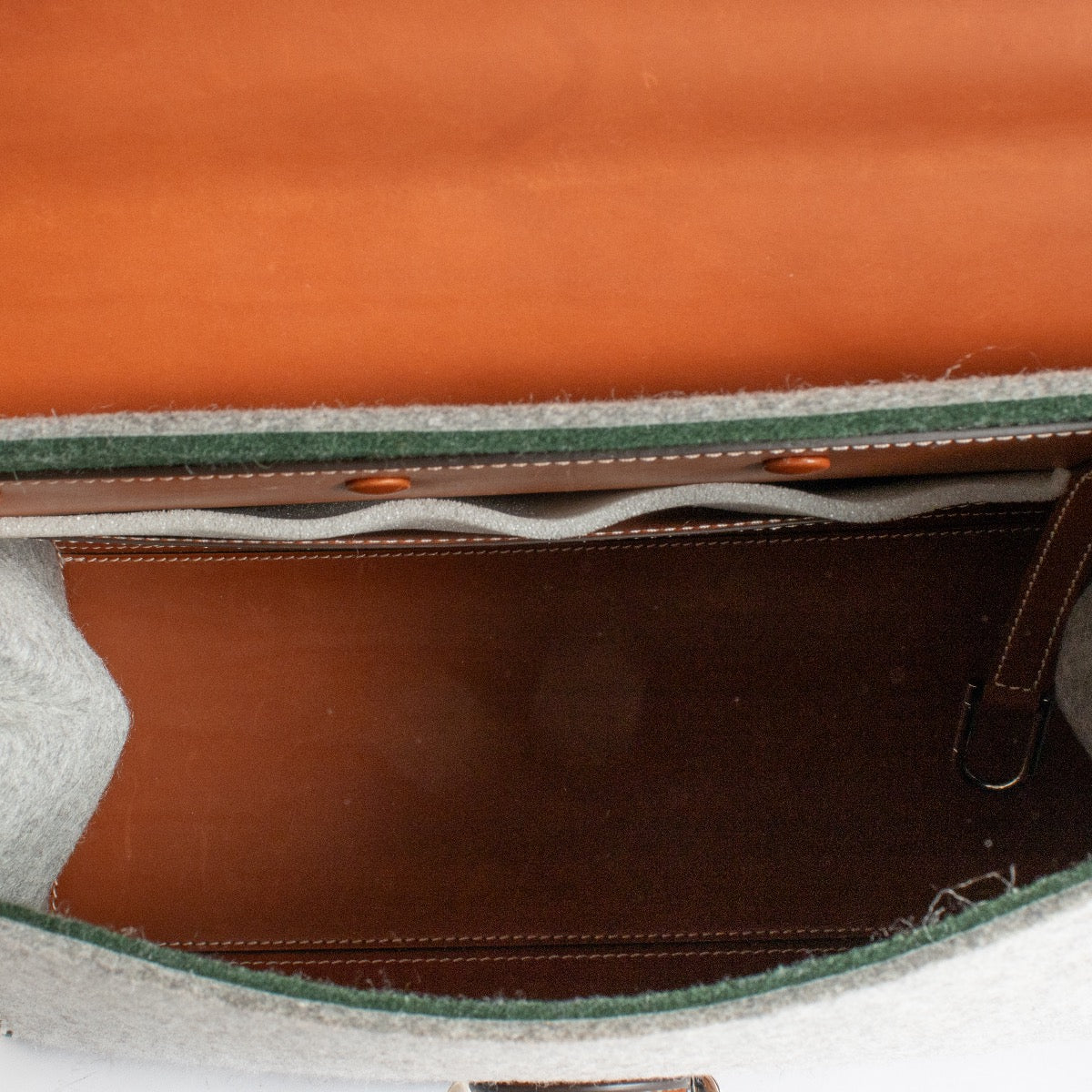 Delvaux Grey Felt/Siera Calf Brillant GM