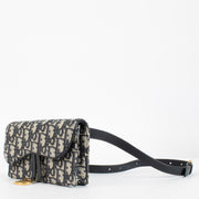 authentic preloved Dior Monogram Saddle Belt Bag on Labellov.com