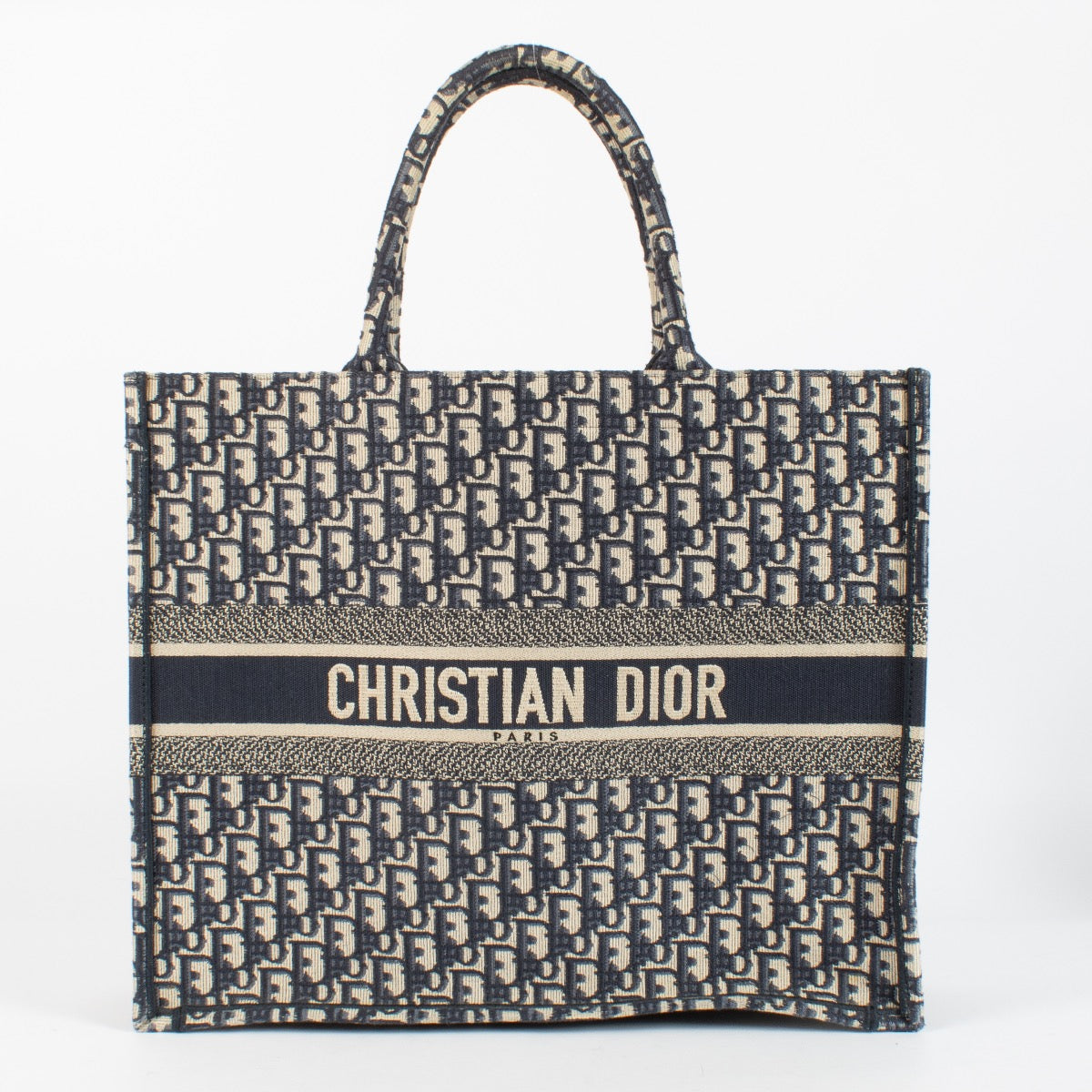 authentic preloved Dior book tote on Labellov.com