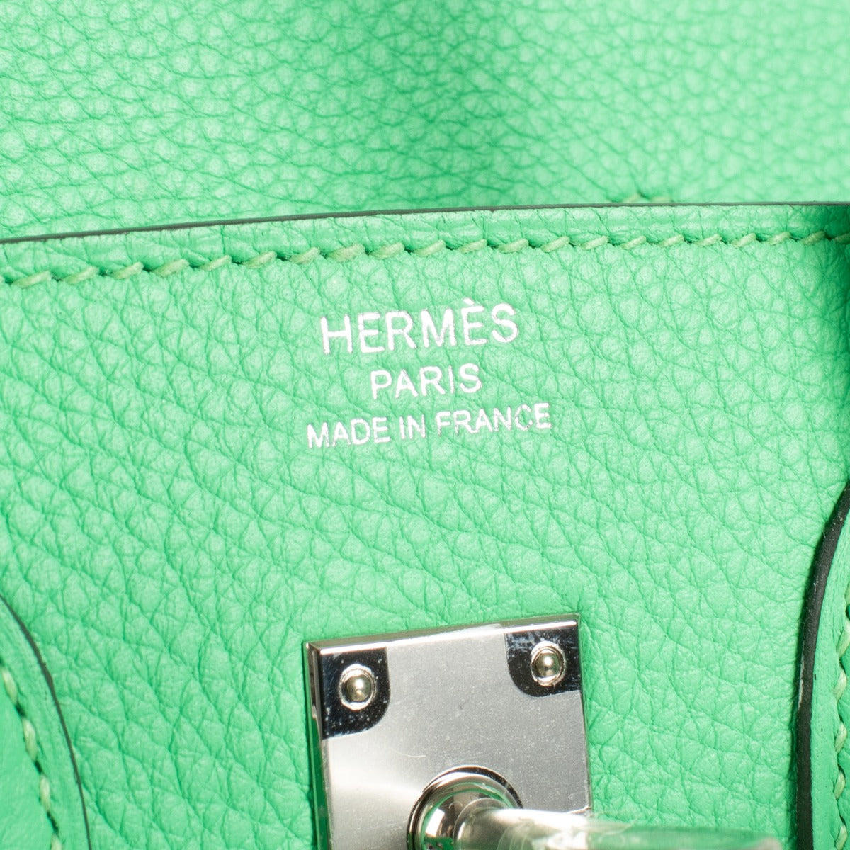 Hermès Birkin 25 Vert Comics Togo PHW