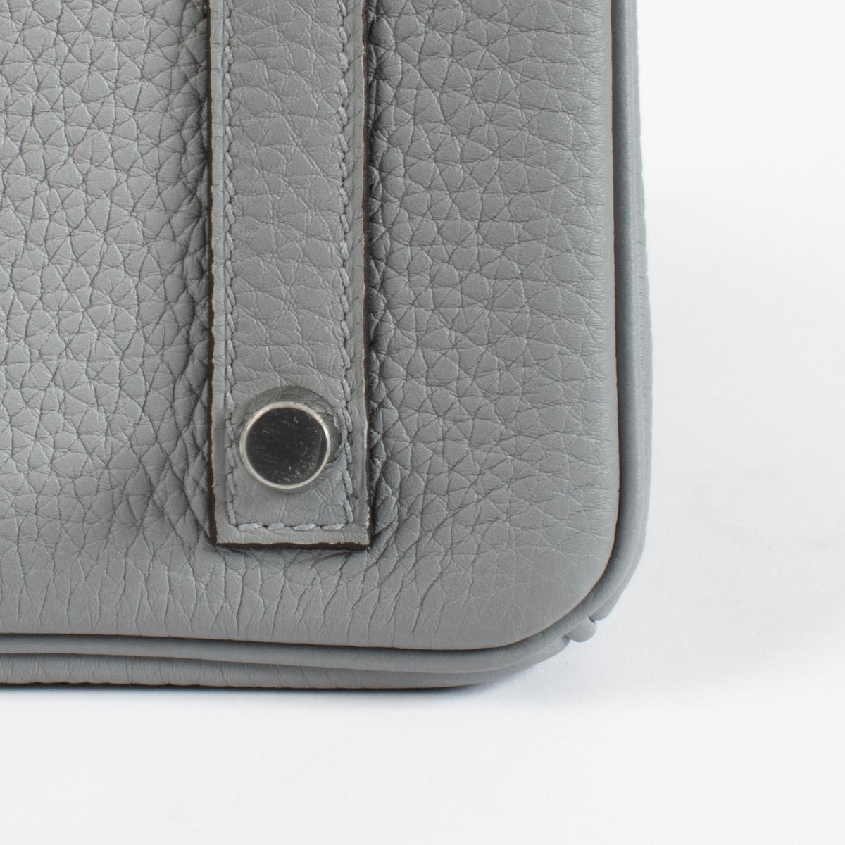 Hermès Birkin 30 Gris Pantin Togo PHW