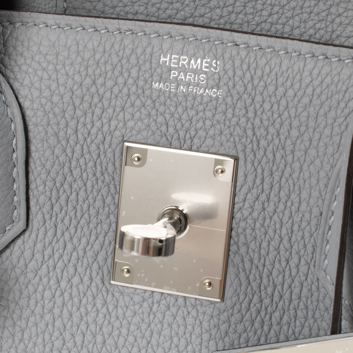 Hermès Birkin 30 Gris Pantin Togo PHW