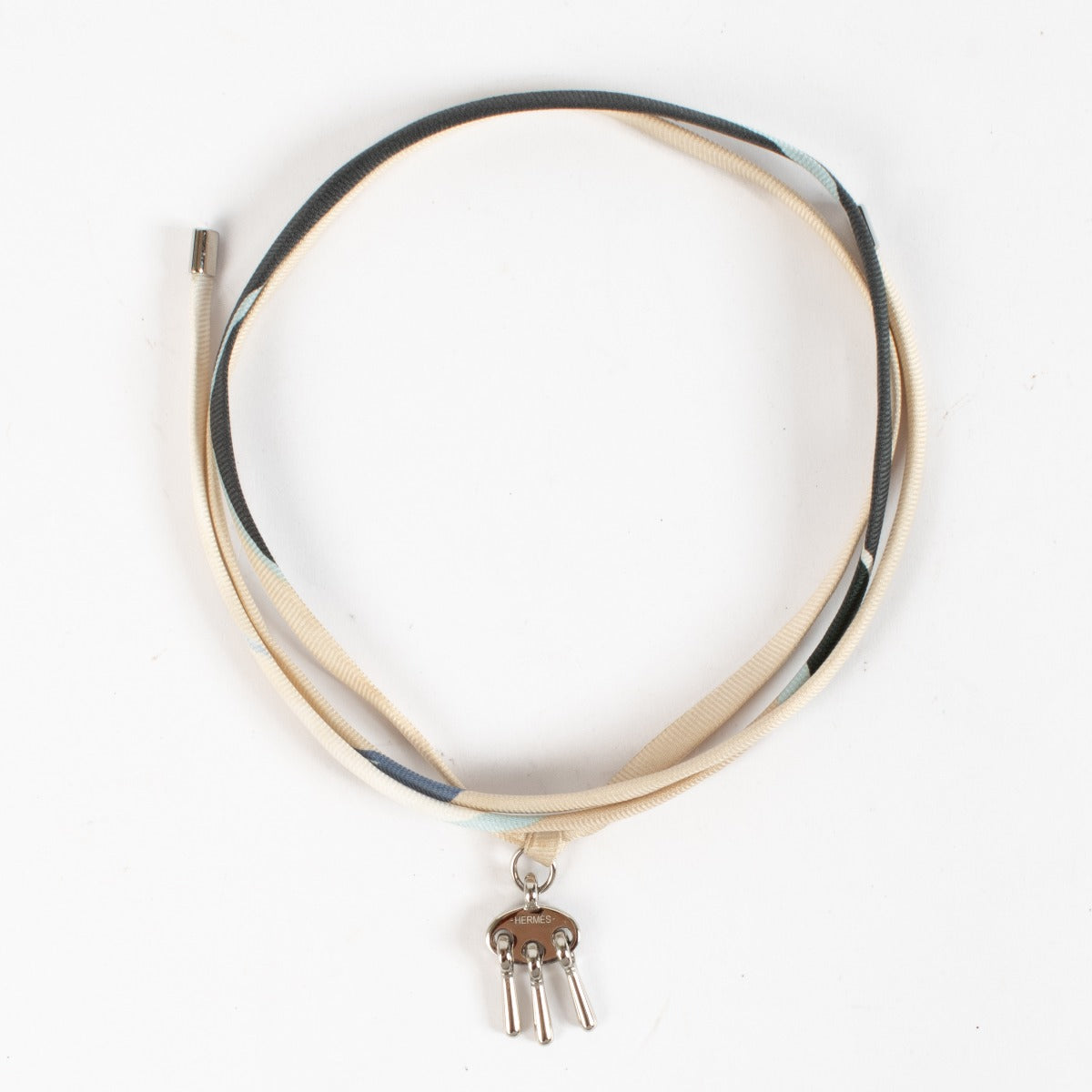 Hermès Tourbillon de Couleurs Mors A Jouet Bracelet/Collier avec Charm
