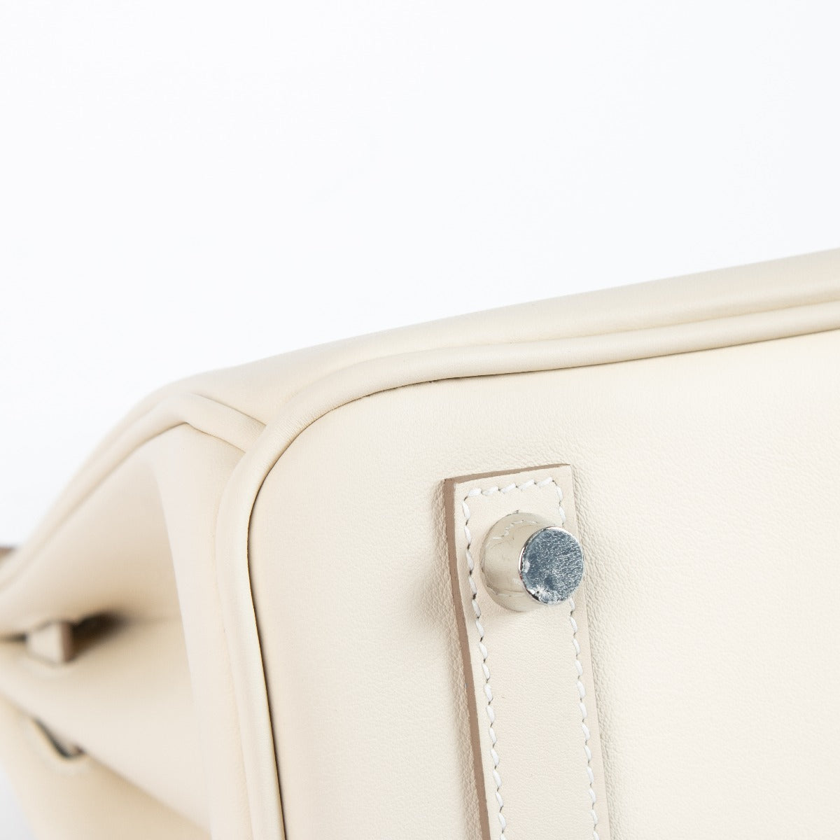 Hermès Birkin 25 Craie Swift PHW