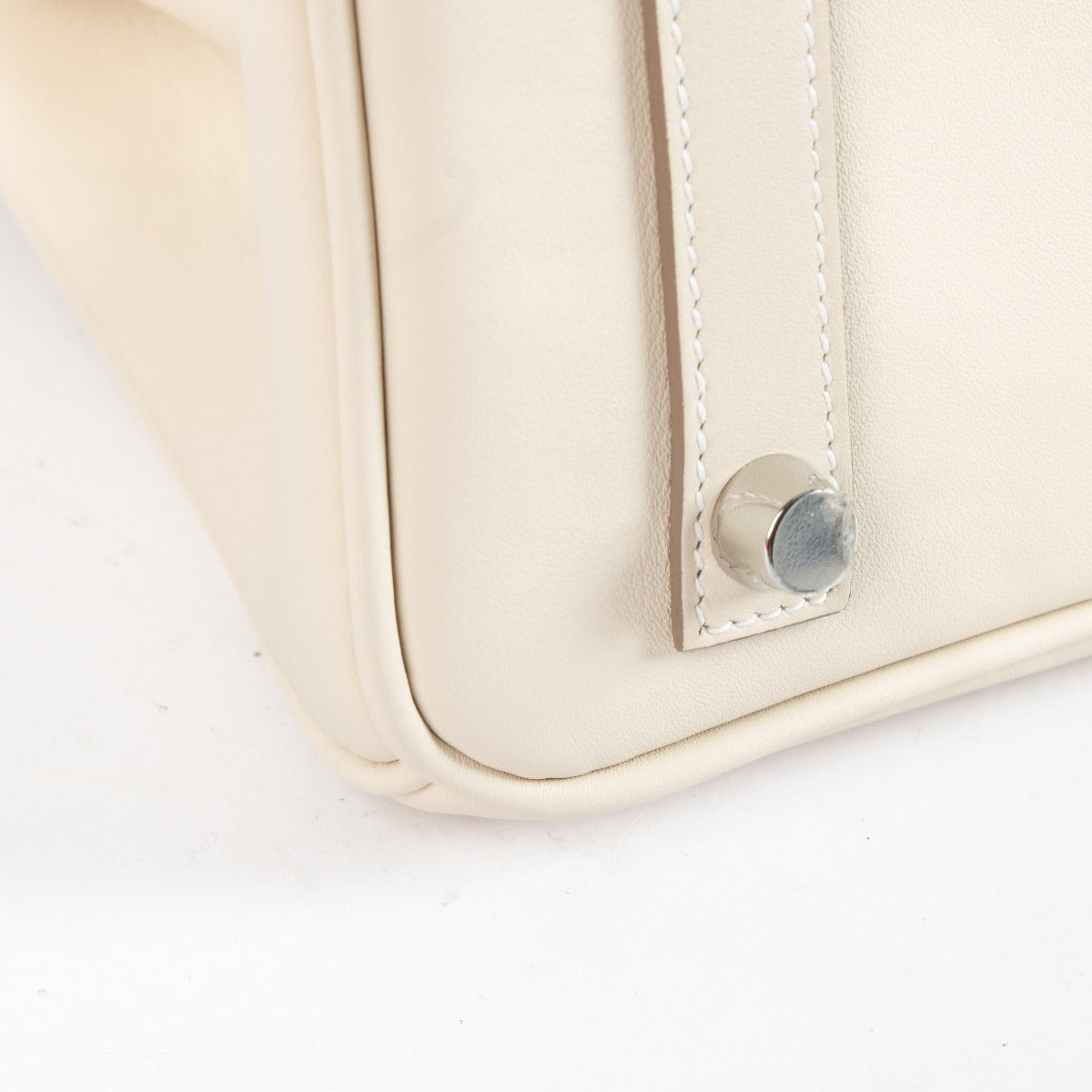 Hermès Birkin 25 Craie Swift PHW
