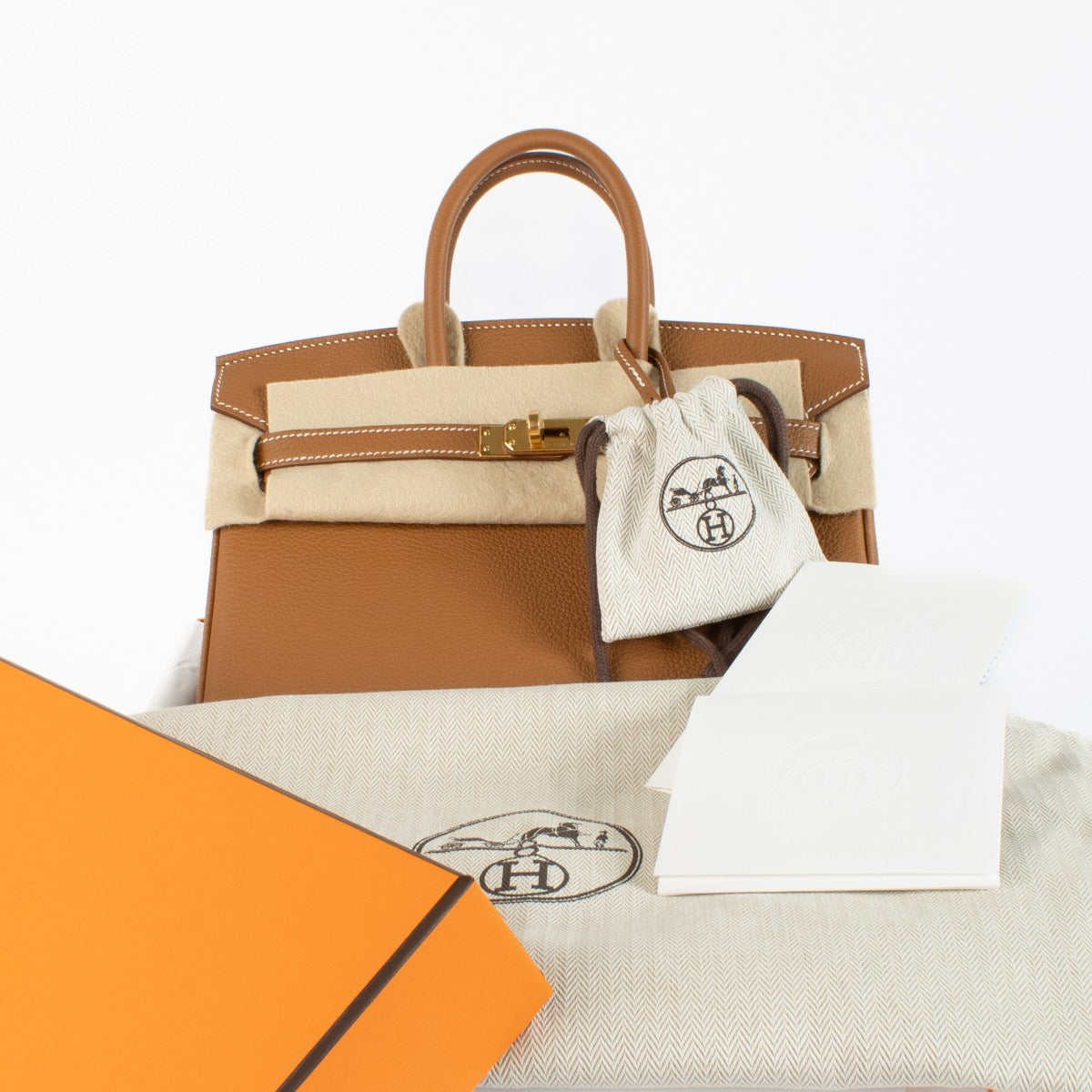 Hermès Birkin 25 Gold Togo GHW