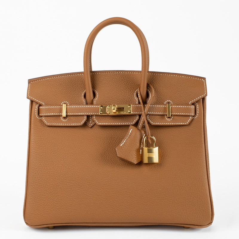 Hermès Birkin 25 Gold Togo GHW