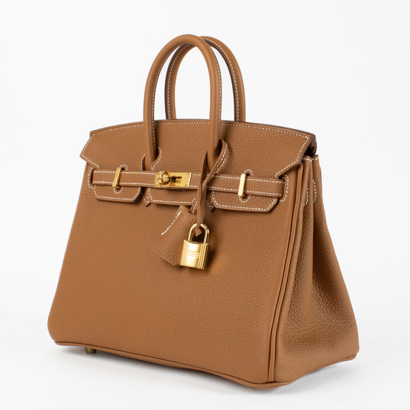 Hermès Birkin 25 Gold Togo GHW