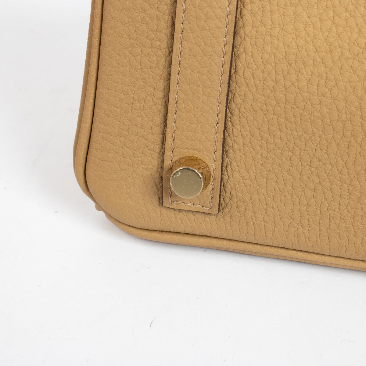 Hermès Birkin 25 Biscuit Togo GHW