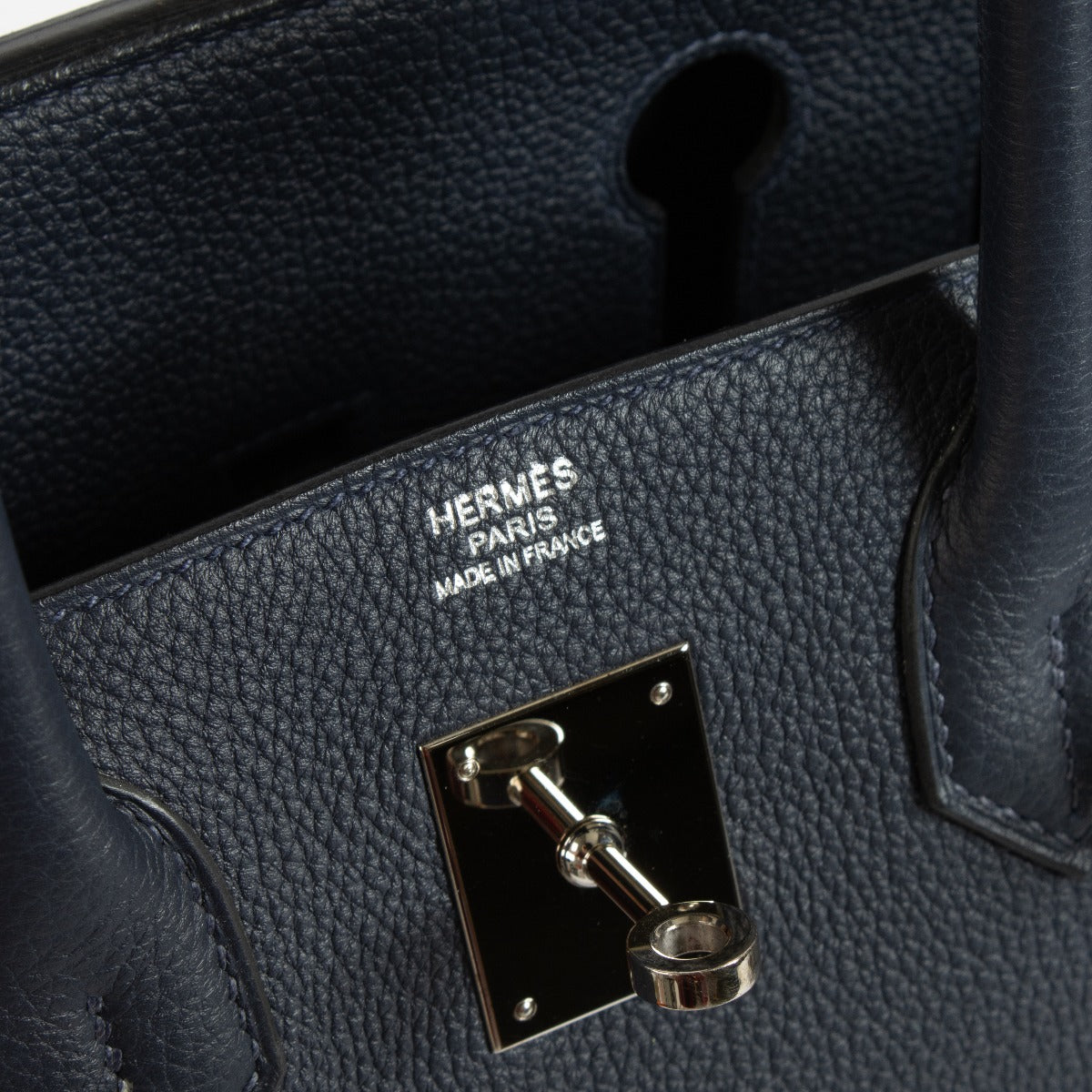 Hermès Birkin 30 Bleu Nuit Togo PHW