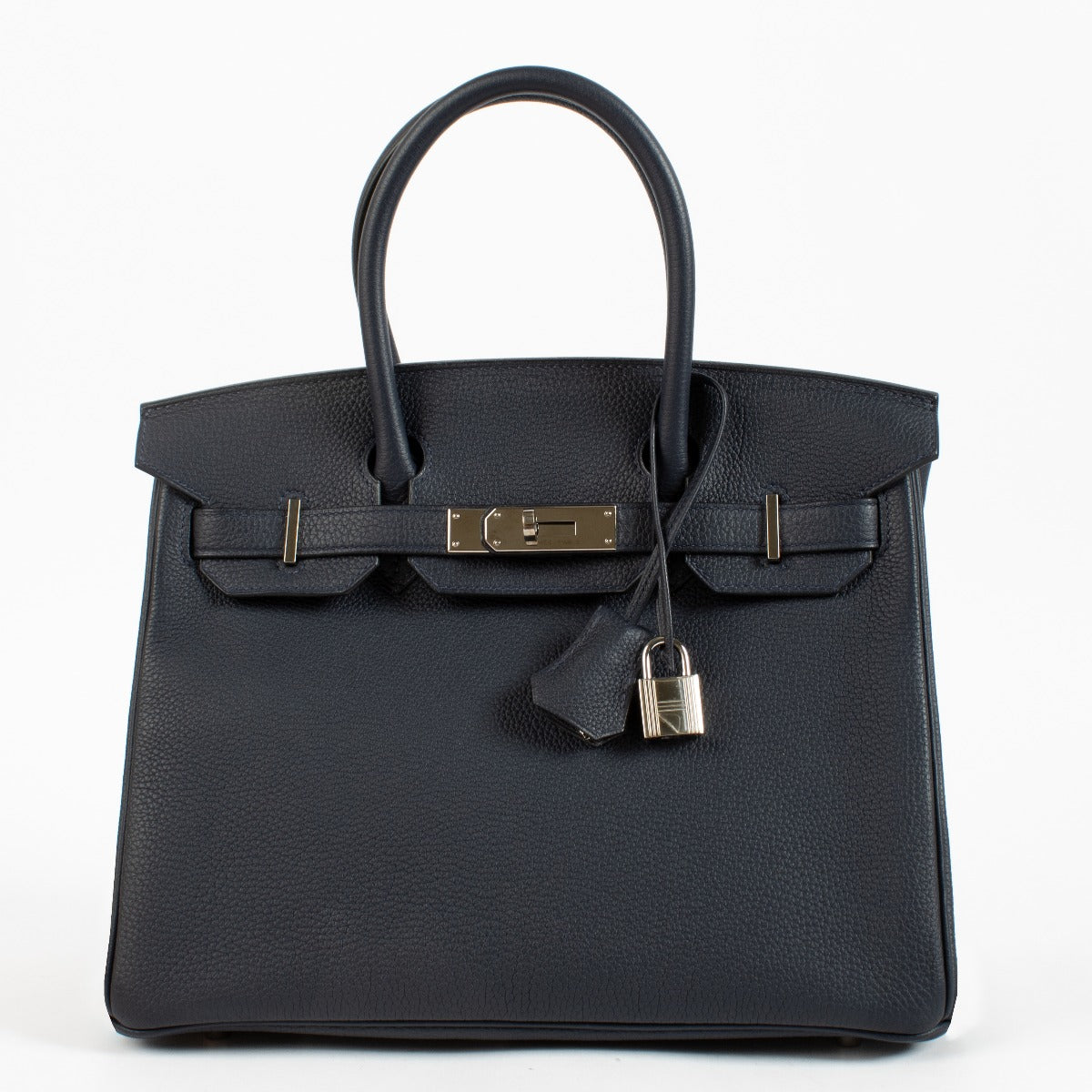 Hermès Birkin 30 Bleu Nuit Togo PHW