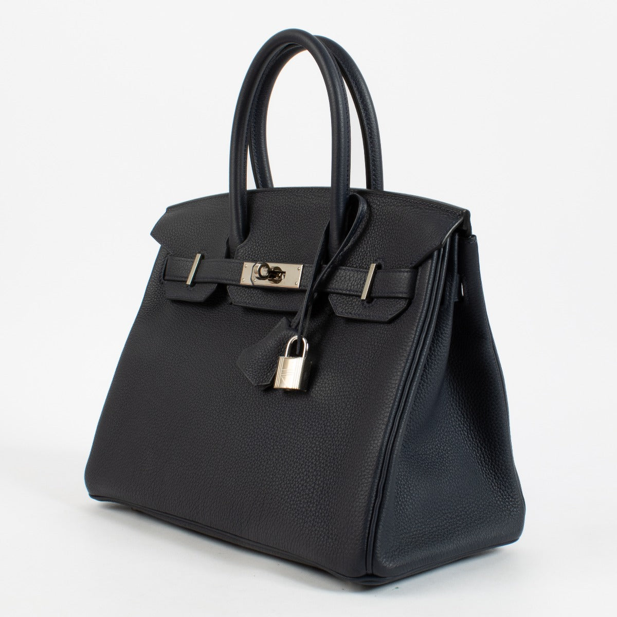 Hermès Birkin 30 Bleu Nuit Togo PHW