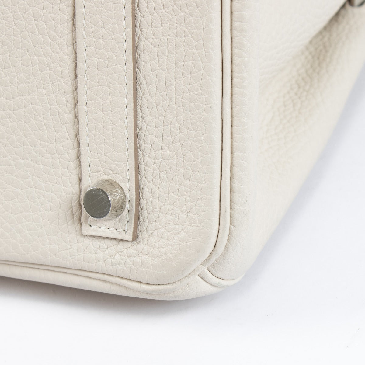 Hermès Birkin 30 Craie Clemence PHW