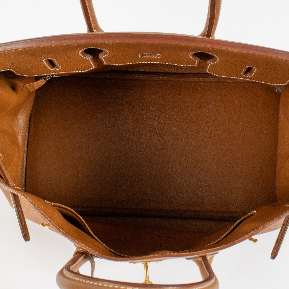 Hermès Birkin 35 Gold Courchevel GHW