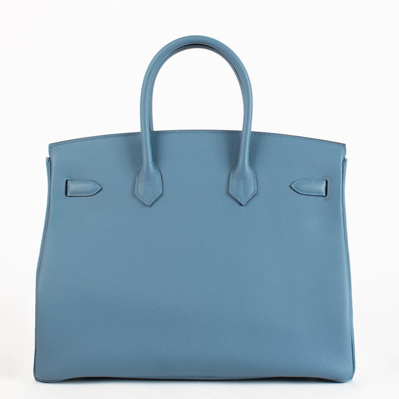 Hermès Birkin 35 Azur Togo PHW
