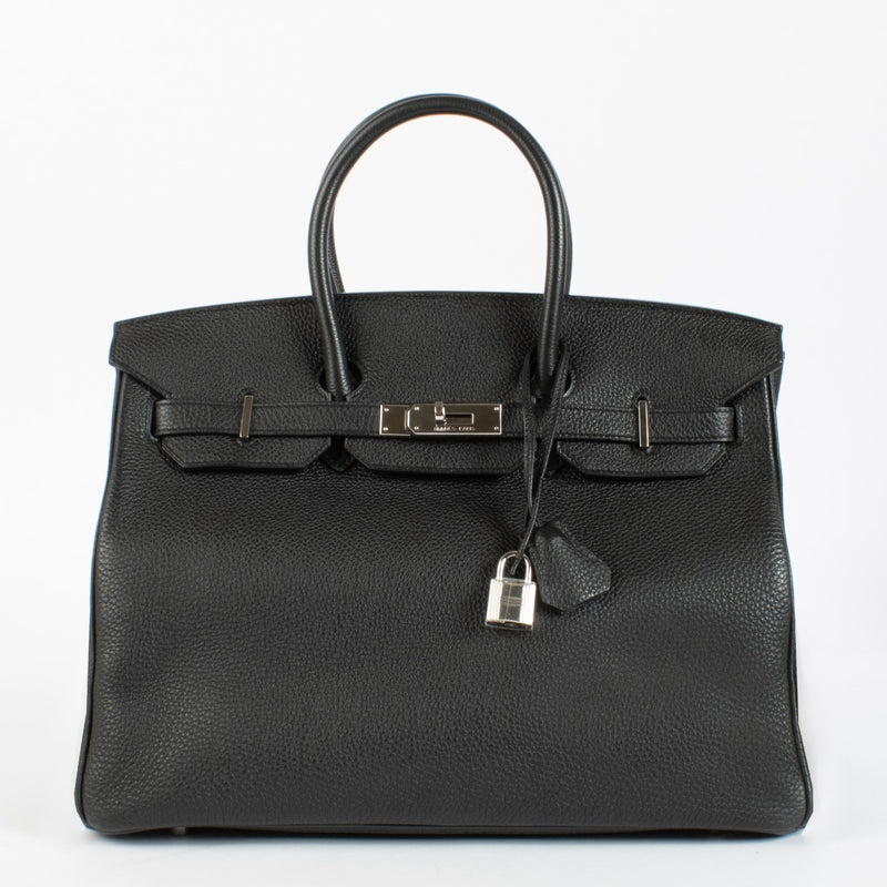 Hermès Birkin 35 Black Togo PHW