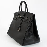 Hermès Birkin 40 Black Togo Palladium Hardware