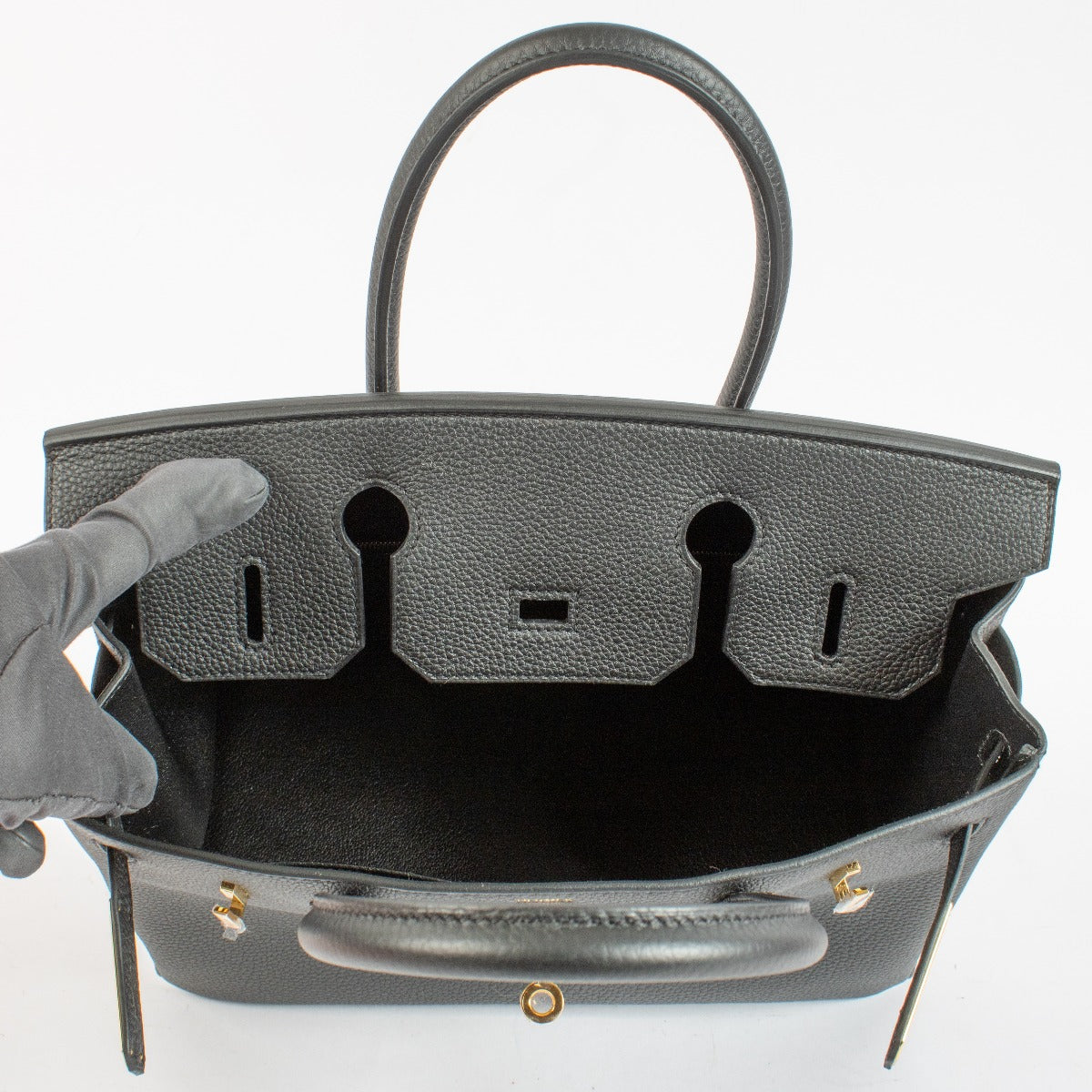 Hermès Birkin 30 Black Togo GHW
