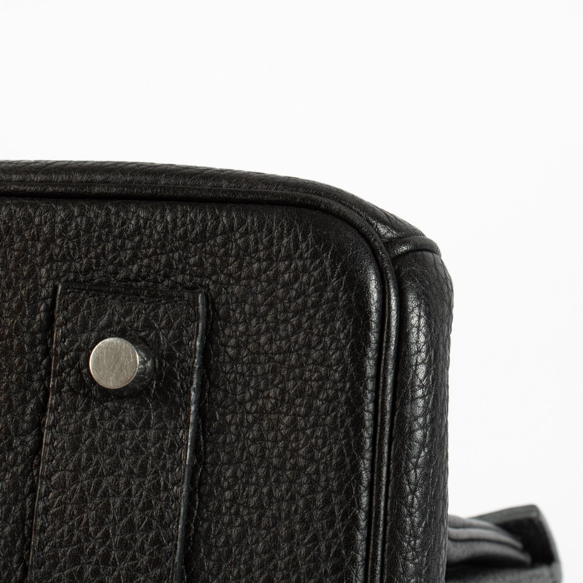 Hermès JPG Schouder Birkin 42 Zwart Clemence PHW
