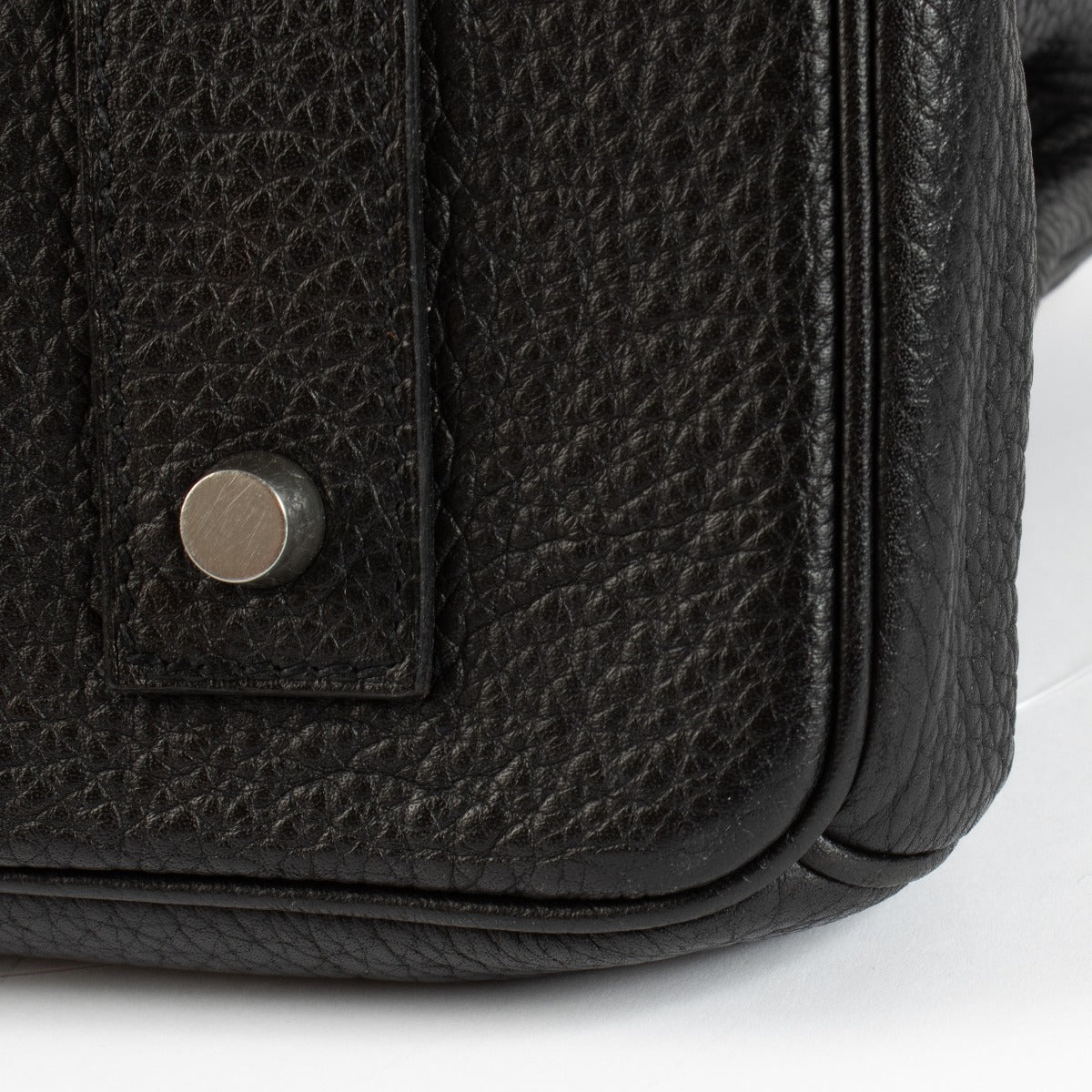 Hermès JPG Schouder Birkin 42 Zwart Clemence PHW